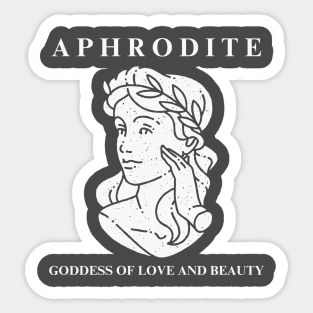 Aphrodite: Goddess Of Love And Beauty Sticker